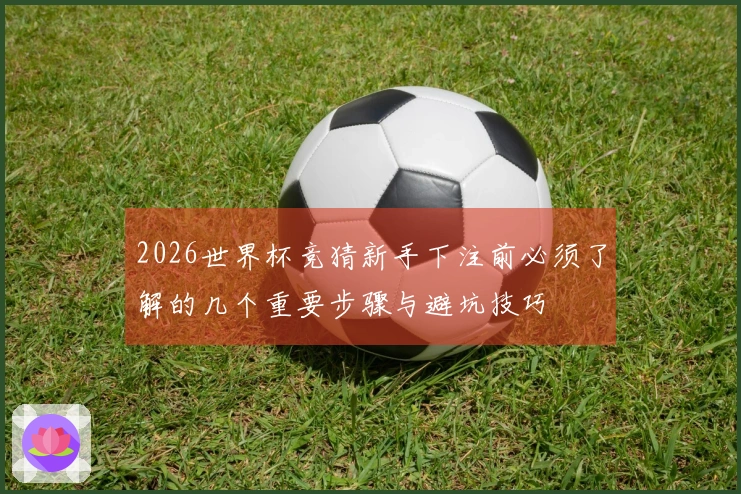 2026世界杯竞猜新手下注前必须了解的几个重要步骤与避坑技巧