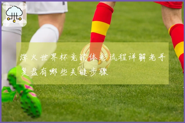 烽火世界杯竞猜体彩流程详解老手复盘有哪些关键步骤